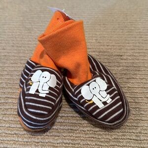 Baby sock booties